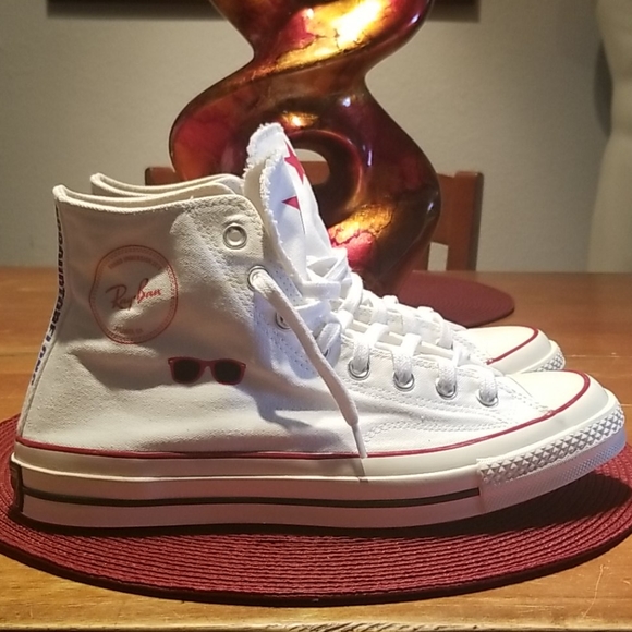 Converse Chuck Taylor x Ray Ban. Size 9.5 - Picture 6 of 14